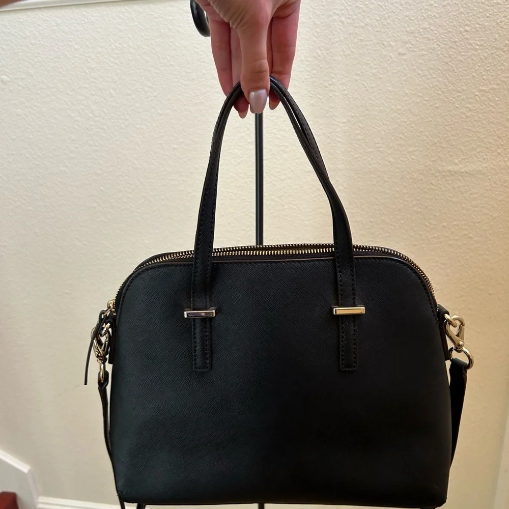 Kate Spade Black Leather Handbag